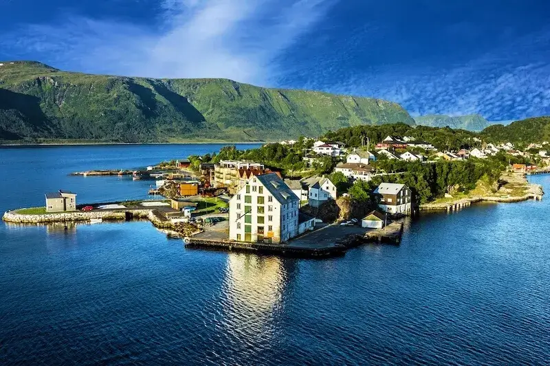 Norwegia co zobaczyć mapa?