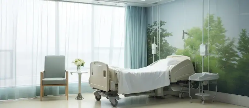Łóżka rehabilitacyjne drewniane